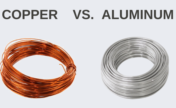 Copper winding vs aluminum winding in the motor