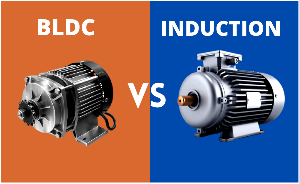 Comparison between BLDC versus Induction motor